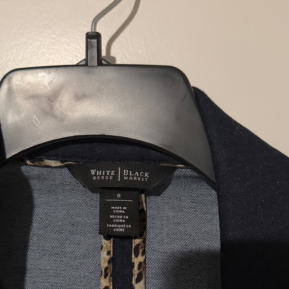 White House Black Market Dark Blazer - Picture 6 of 6